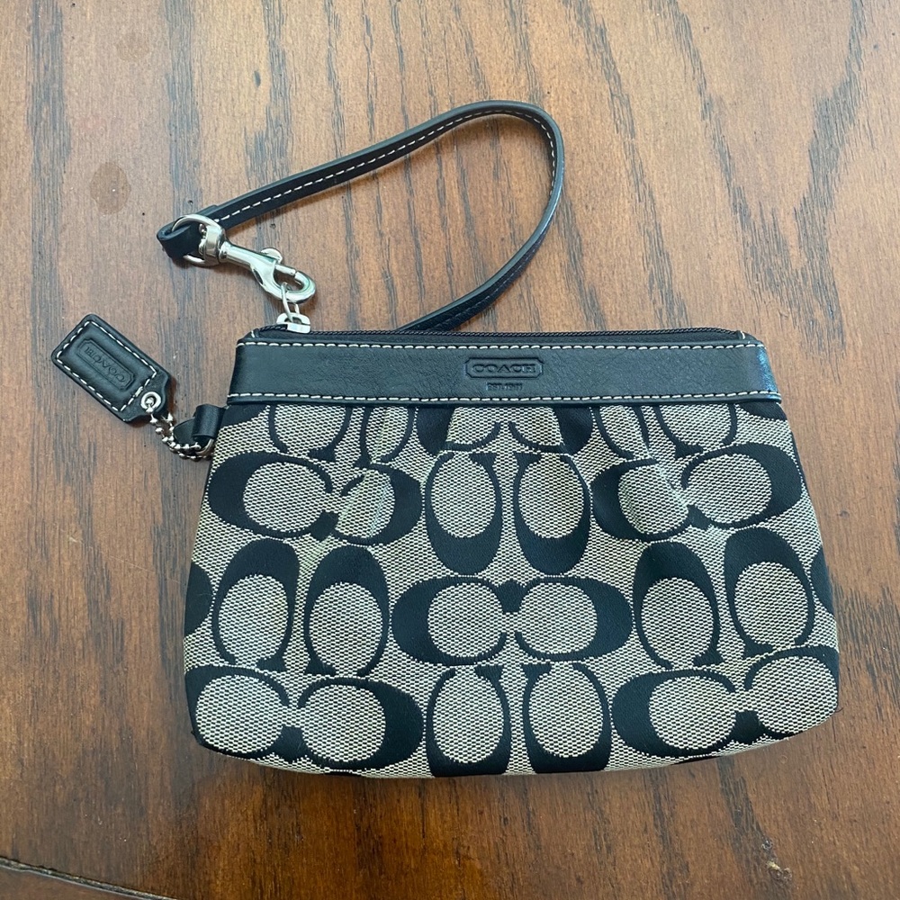 Coach wristlet
